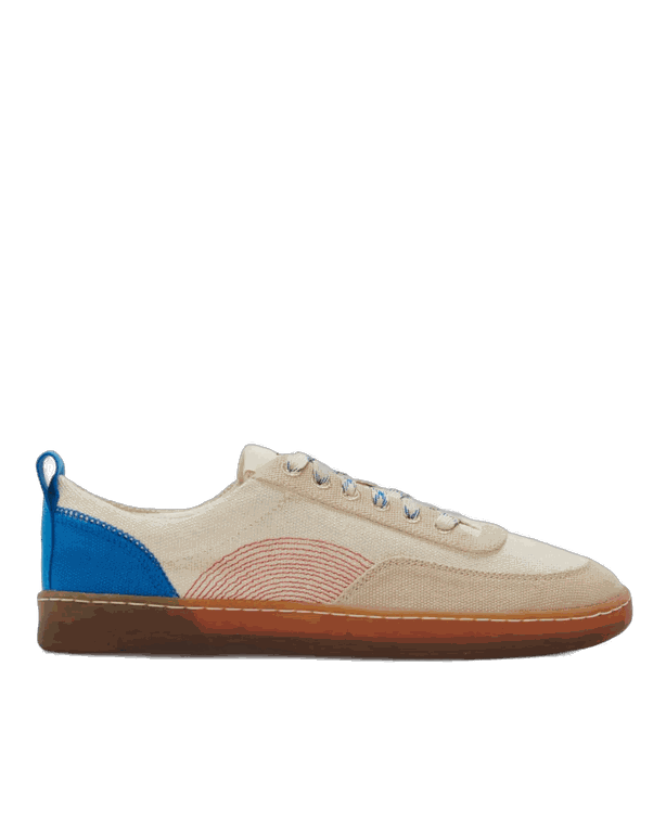 Everlane The Tread-Bare Sneaker | Canvas / Lapis Blue / Classic Red