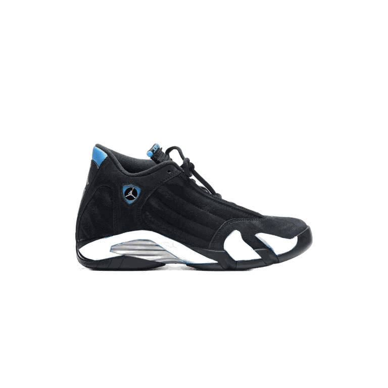 Jordan Air Jordan 14 Retro - Black / White / University Blue / Metallic Silver