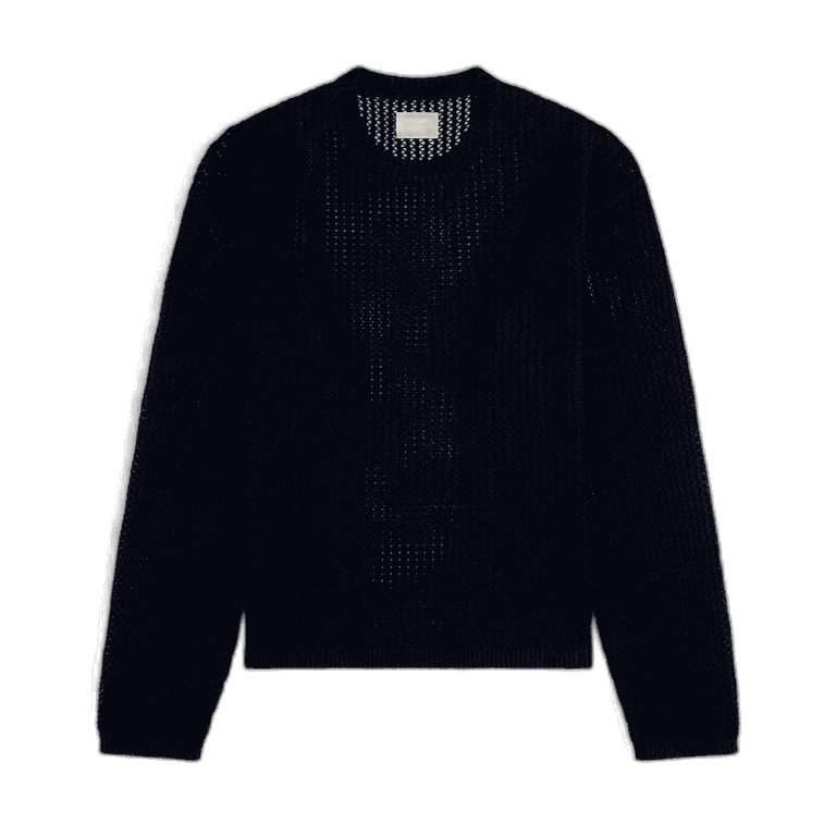 Aimé Leon Dore Cotton Eyelet Crewneck Sweater