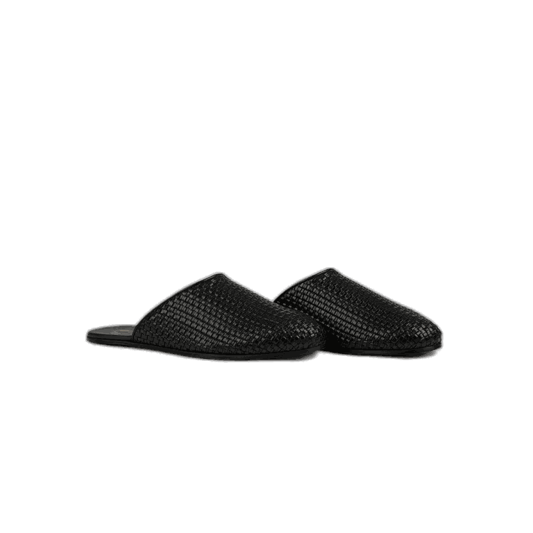 Aimé Leon Dore Leather Raffia Mule