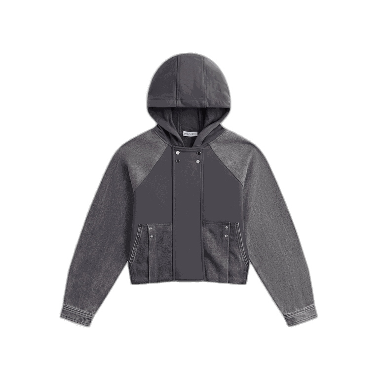 Peachy Den Mercy Track Jacket - Grey Marl