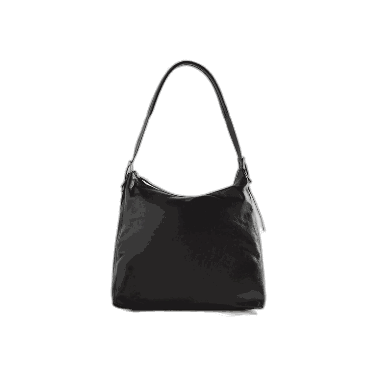 Lemaire Belted Hobo Bag - Dark Chocolate