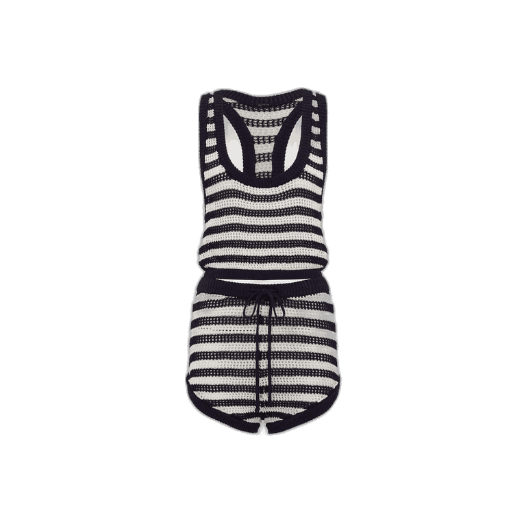 Bond Eye Lumi Top - Navy Stripe