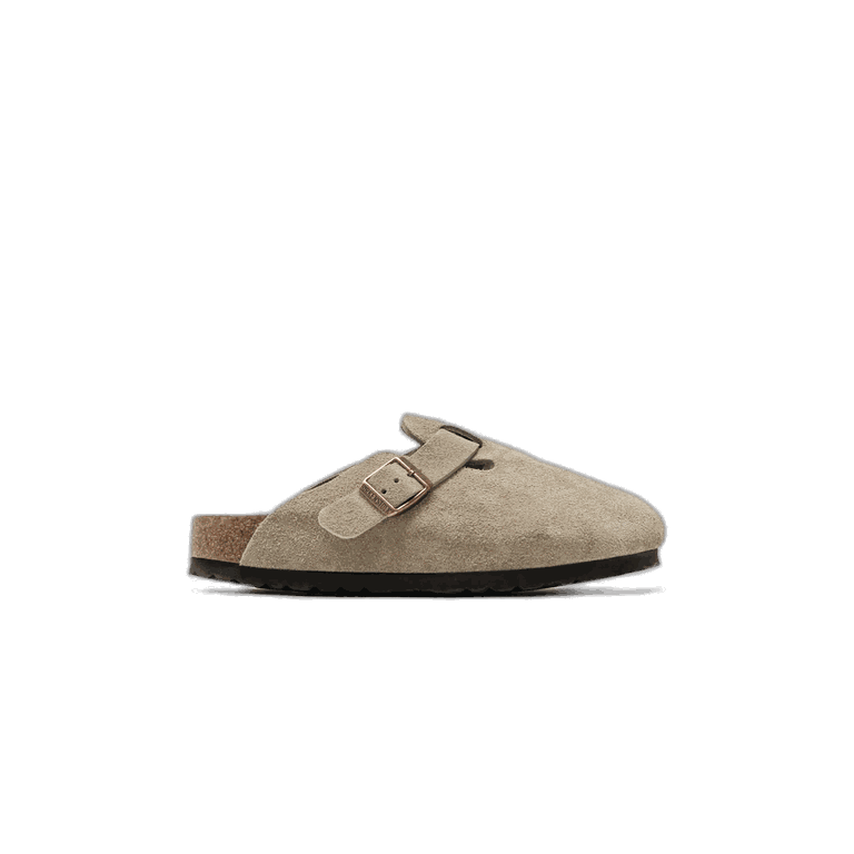 Birkenstock WMNS Boston Soft Footbed Suede - Taupe