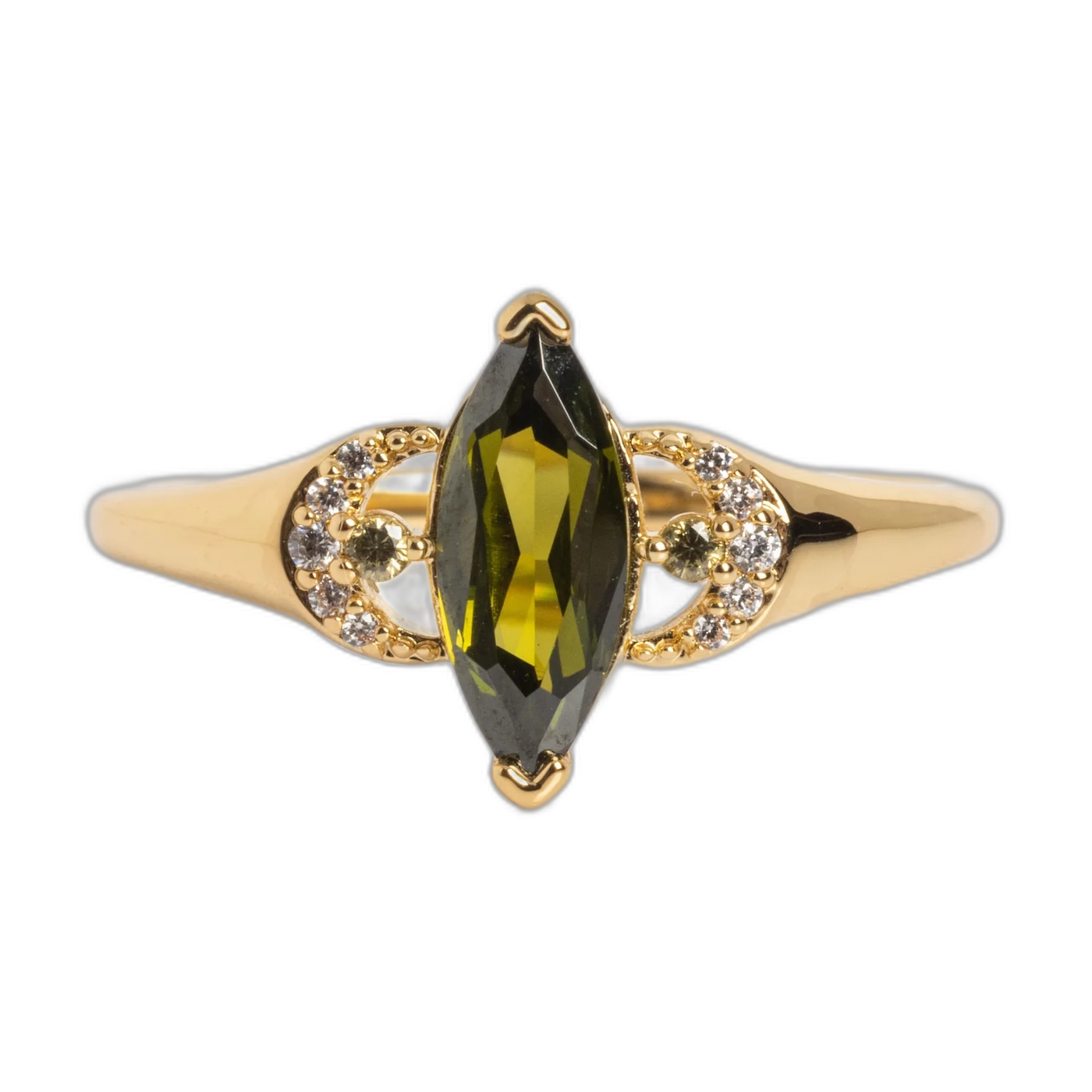 Harvest Moon Witching Hour Crescent Moon Ring