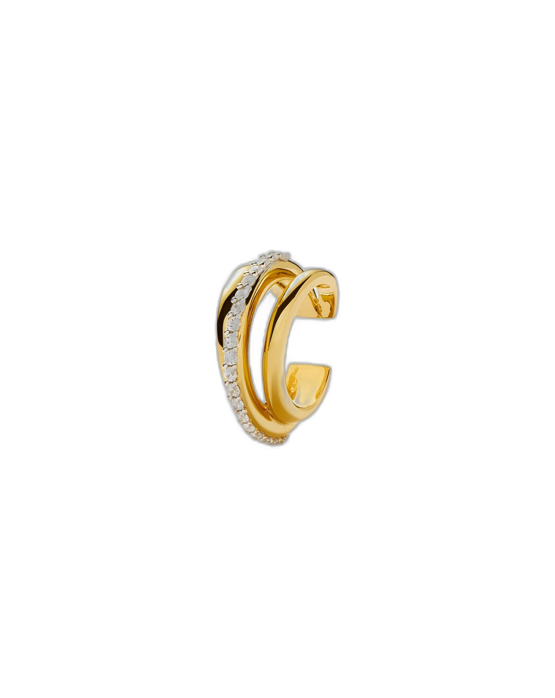 Missoma Celestial Pave Ear Cuff | 18k Gold Vermeil/Cubic Zirconia
