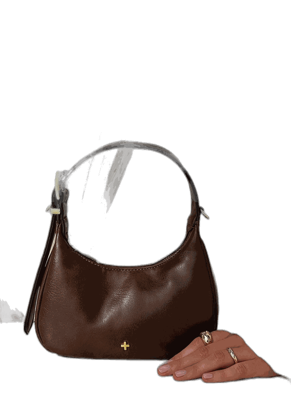 Peta and Jain Gigi Shoulder Bag Chocolate
