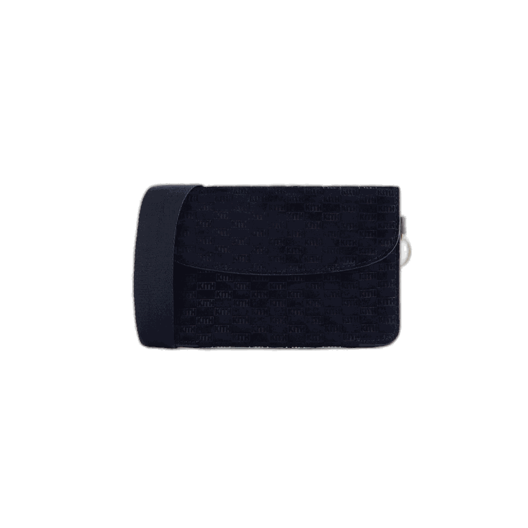 Kith Monogram Suede Envelope K20 Bag - Ink