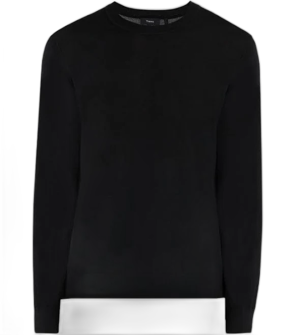 Neiman Marcus Theory Men's Regal Wool Crewneck Sweater