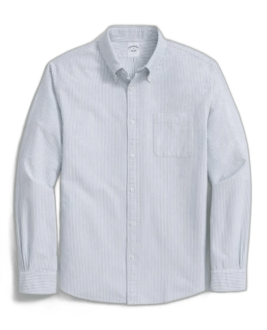 Brooks Brothers Men's Candy Striped Oxford Shirt