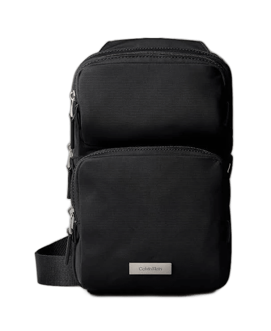 Calvin Klein Men's Sleek Nylon Sling Bag