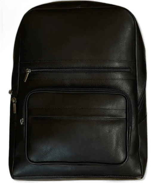 Beyond Borders Collective Leather Commuter Backpack