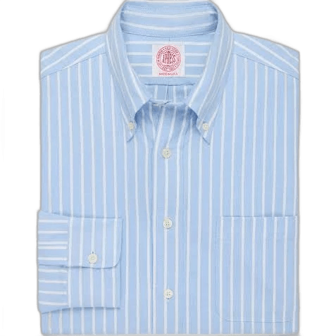 J. Press Made-in-USA Classic Fit Oxford Cloth Sport Shirt