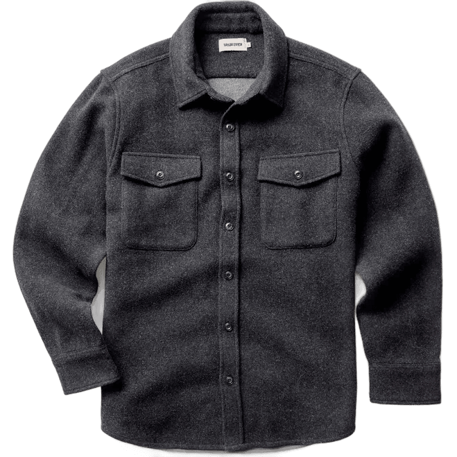 H&M Taylor Stitch Men's Wool Maritime Shirt Jacket