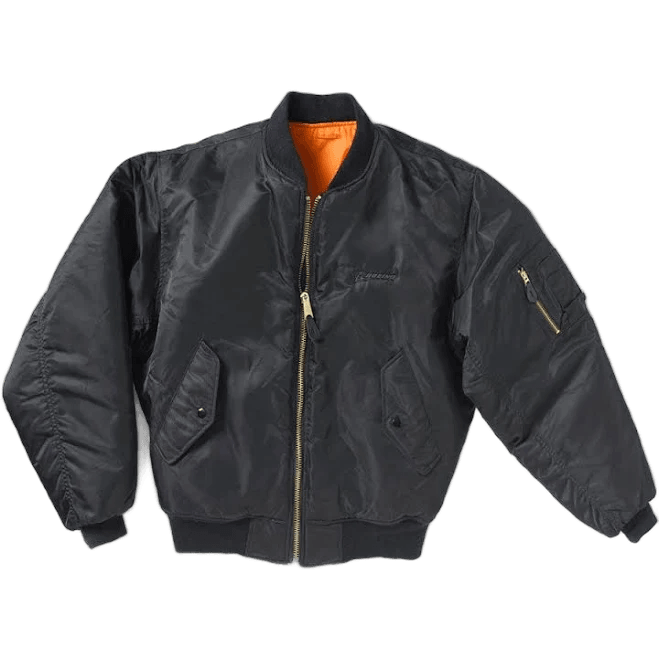 Pilot's HQ Boeing MA-1 Classic Military Bomber Flight Jacket