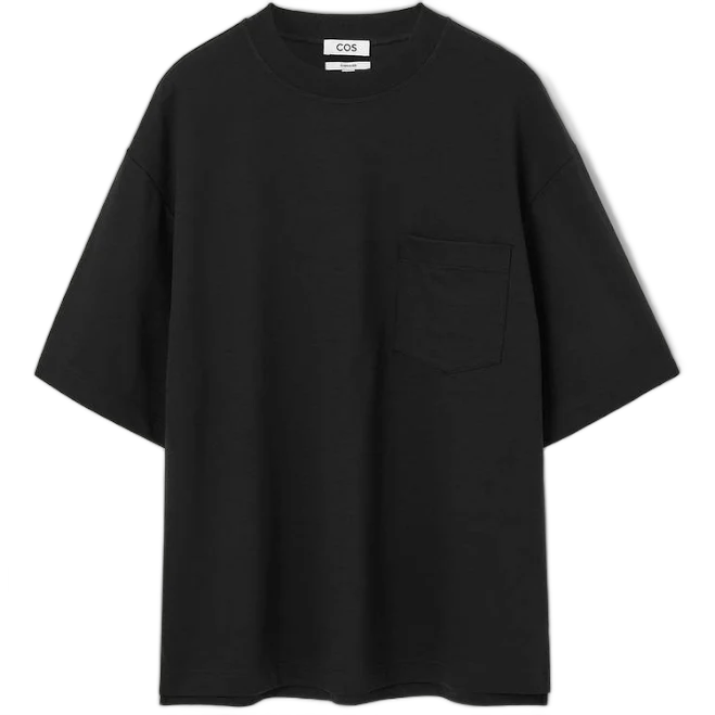 COS US COS Men's Oversized Heavyweight Cotton T-Shirt