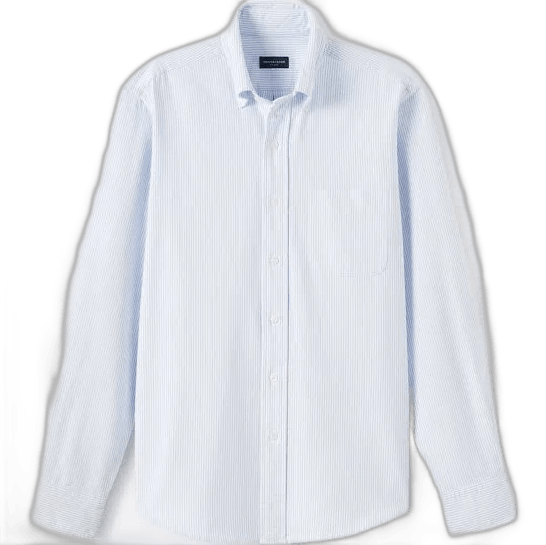 H&M Proper Cloth Men's Lightweight Striped Oxford Dress Shirt
