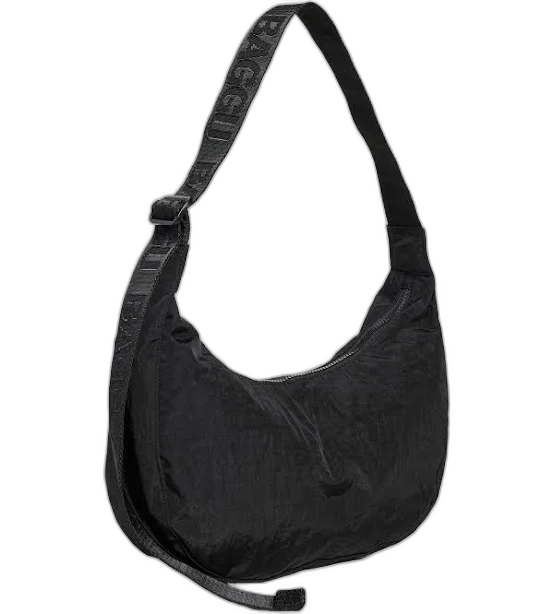 Editorialist Crescent Nylon Bag