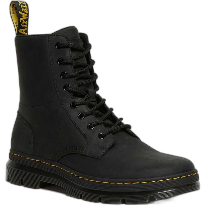 Dr. Martens , Combs Leather Casual Boots in Black, Size 9