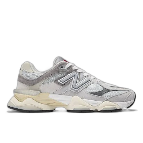 New Balance Unisex 9060 in Grey/White Suede/Mesh