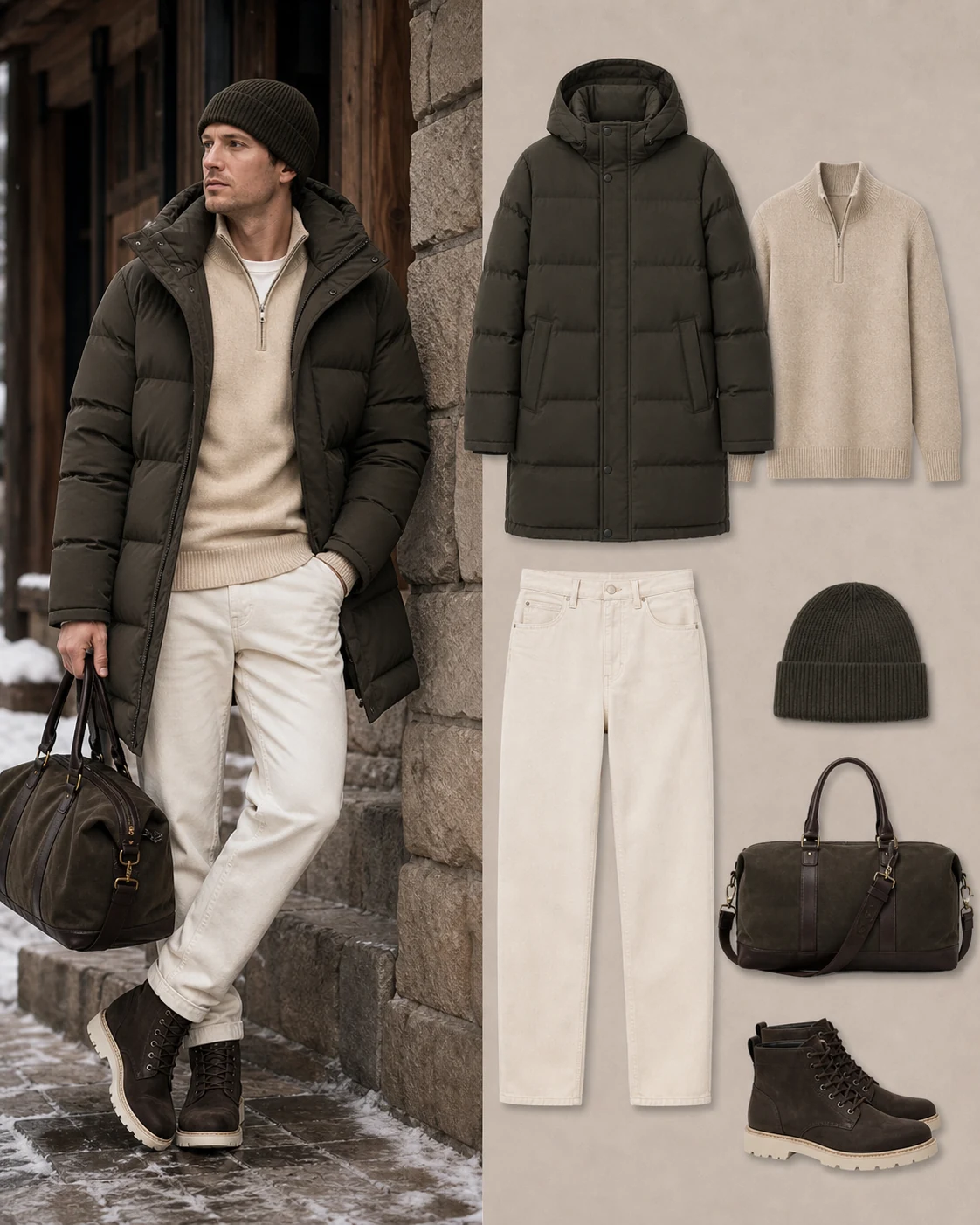 Soft weekend editorial outfit preview